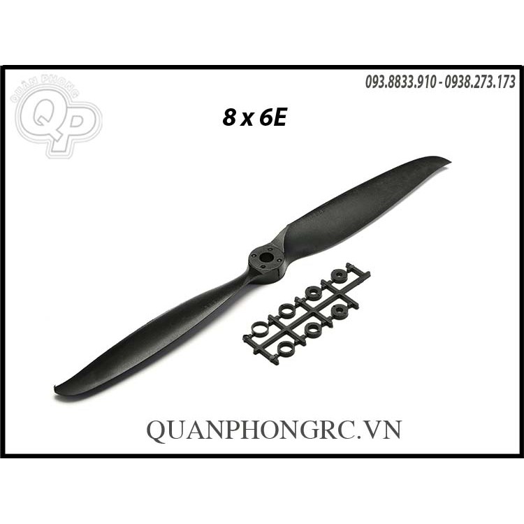 Cánh quạt 8x6 đen