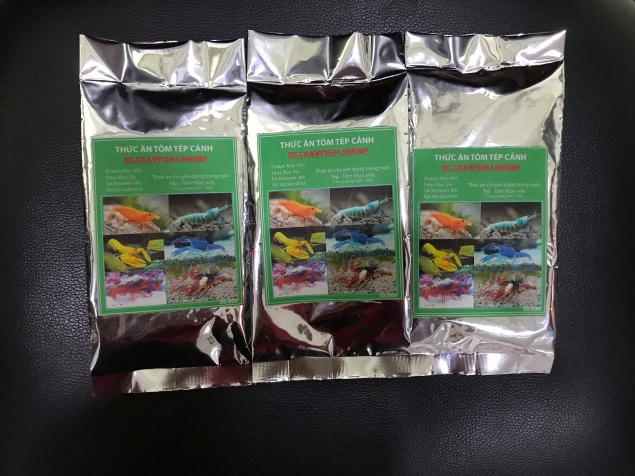 Combo 5 thức ăn tôm tép cảnh Crawfish