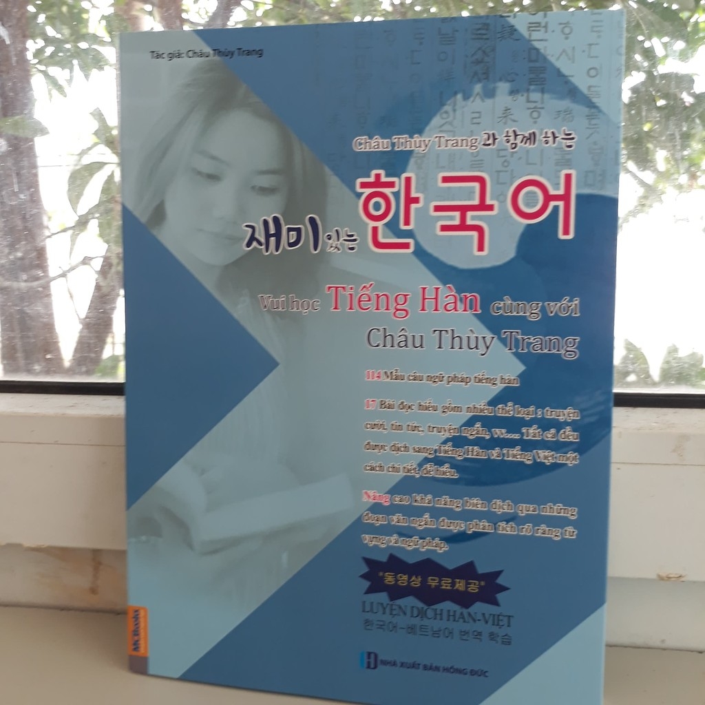 Sách - Vui học tiếng Hàn cùng Châu Thùy Trang - McBooks