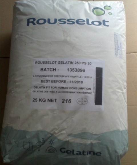 Bột Gelatin Pháp Rousselot gói 100gr (chiết lẻ từ bao 25kg)