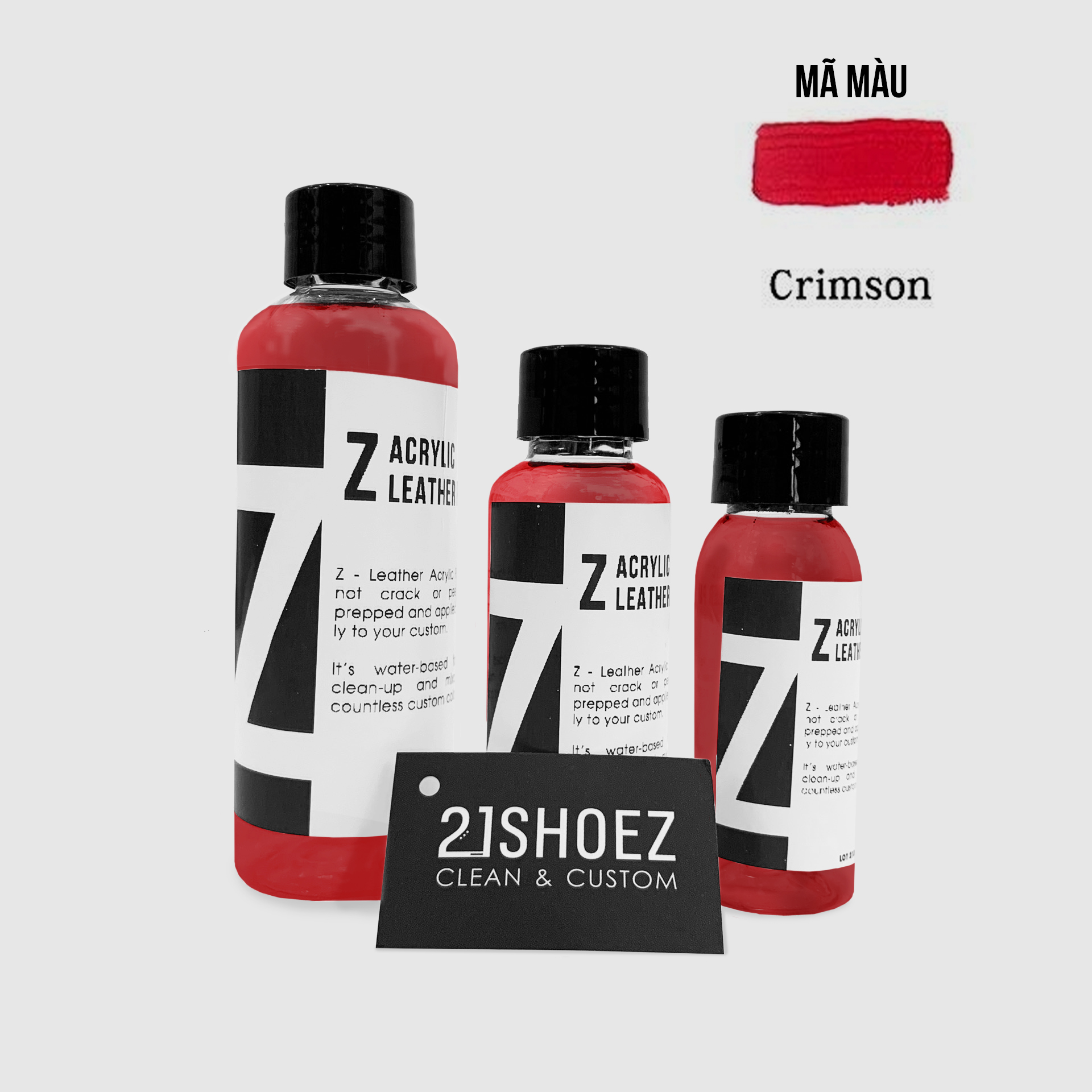 Màu Custom Z - Acrylic Leather Paint ( Sơn Custom ) 21SHOEZ
