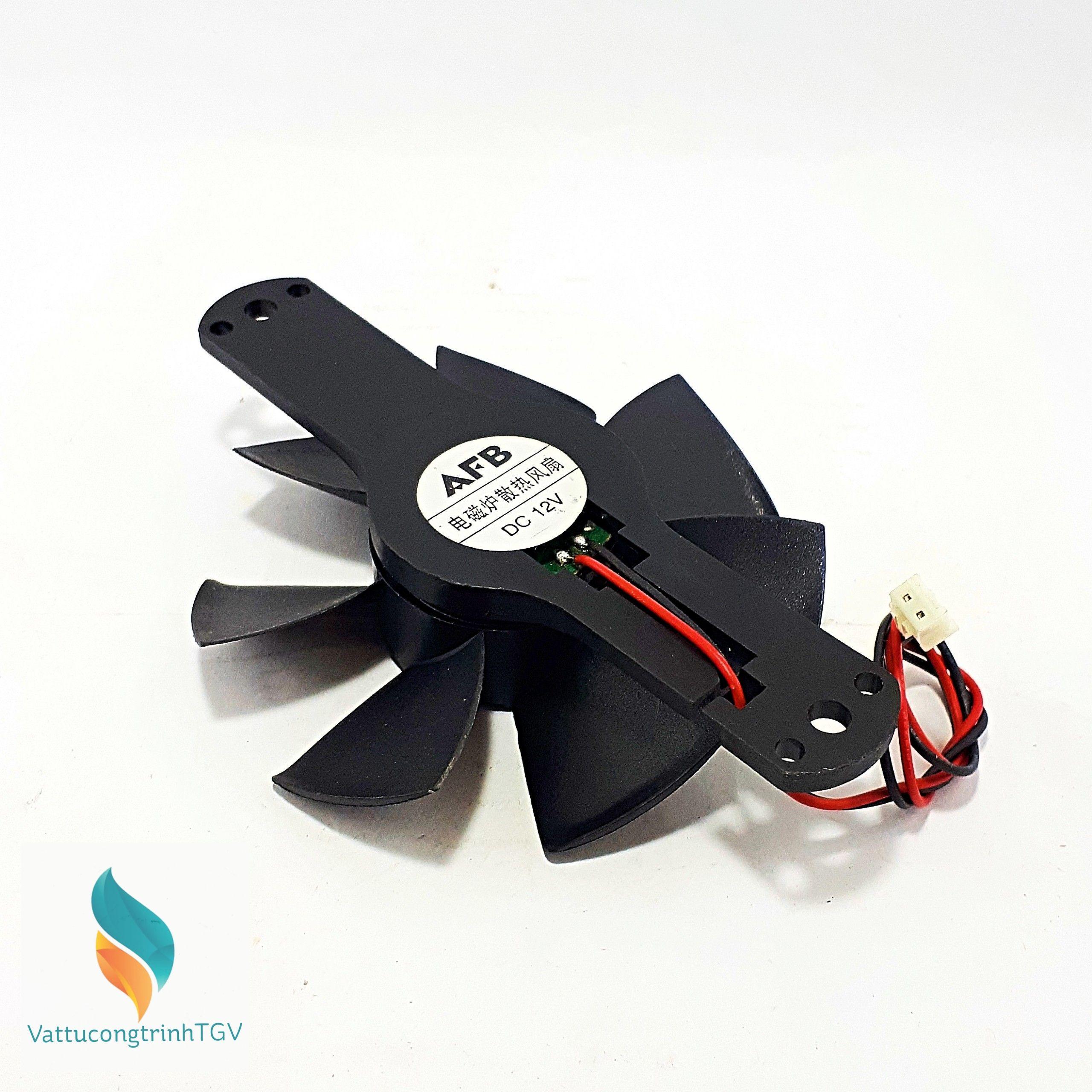 Quạt tản nhiệt cho bếp từ 12VDC-0.32A , ĐK 8.5cm