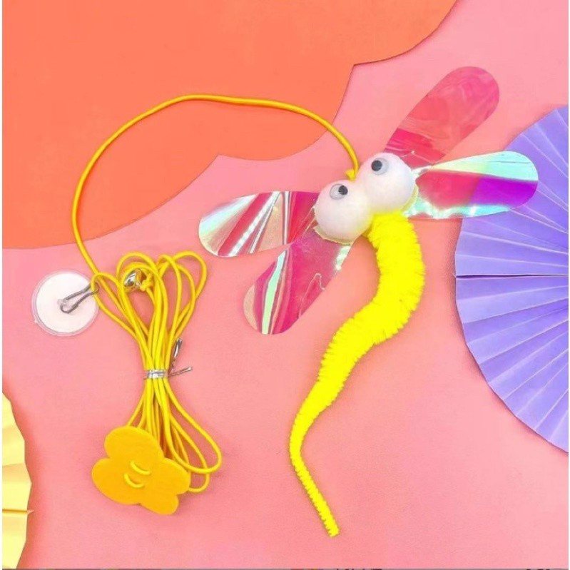 Đồ Chơi Mèo Dây Treo Dán Tường (Mèo Tự Chơi) - NôngTrạiThúCưng.com