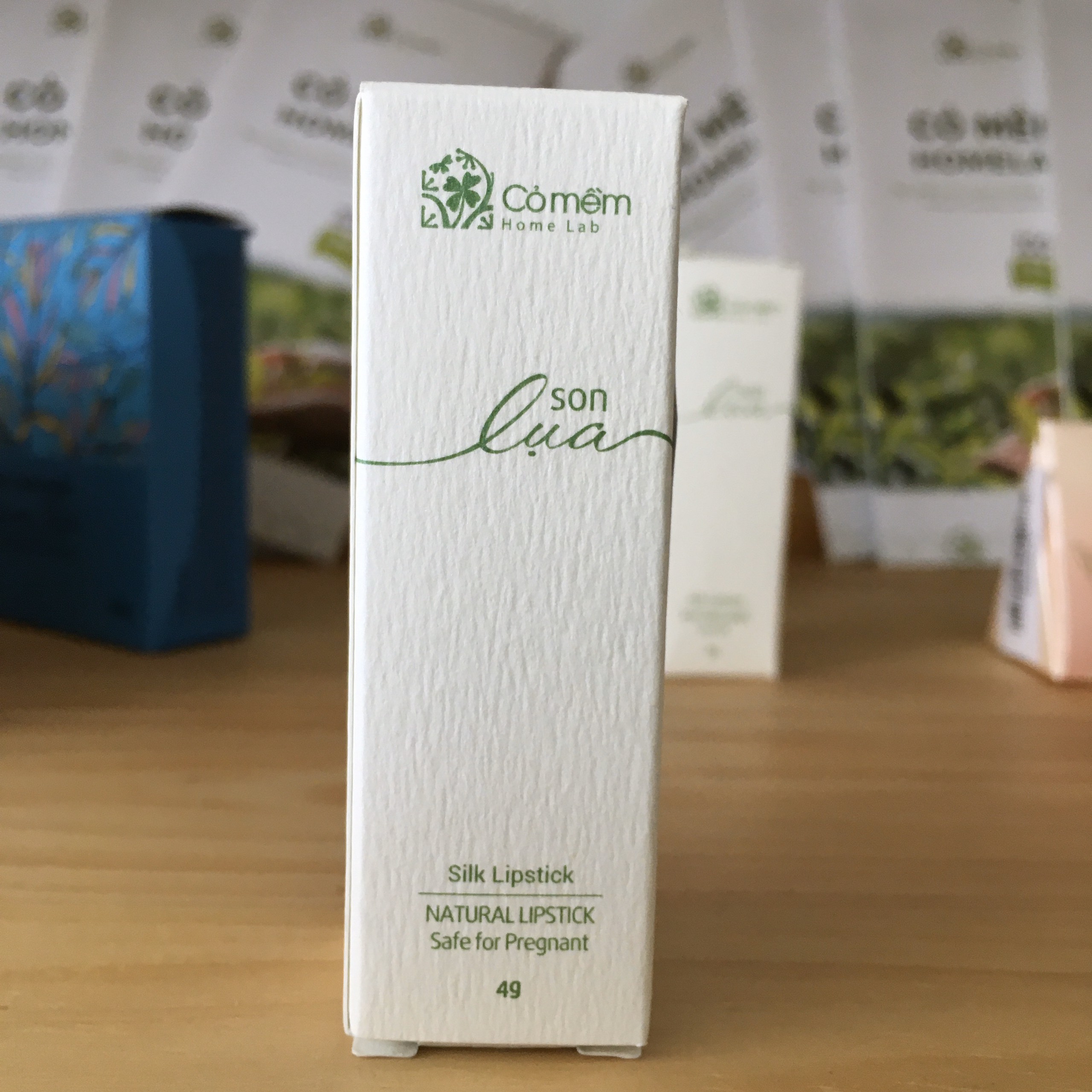 Son Lụa Hữu cơ Không Chì An Toàn Cho Bà Bầu Cỏ mềm