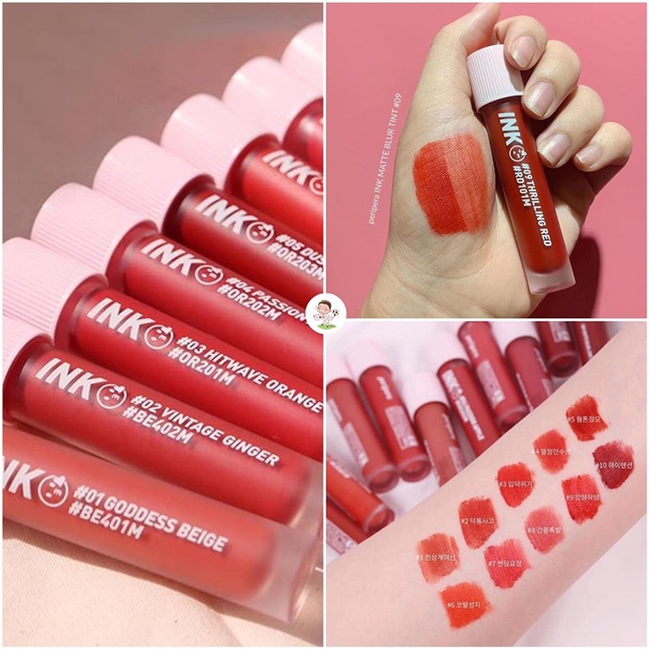 Son Kem Lì Peripera Ink Matte Blur Tint