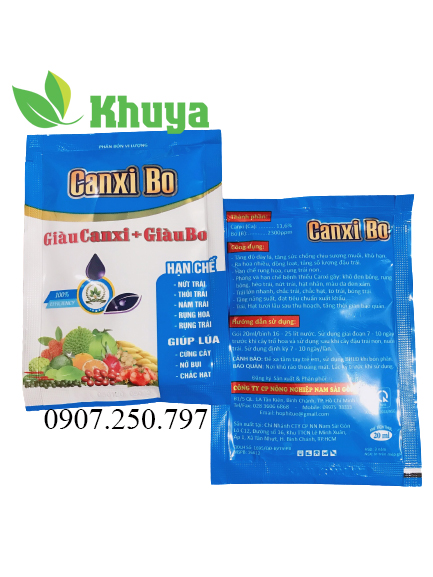 Phân bón vi lượng nsg canxi bo 20ml