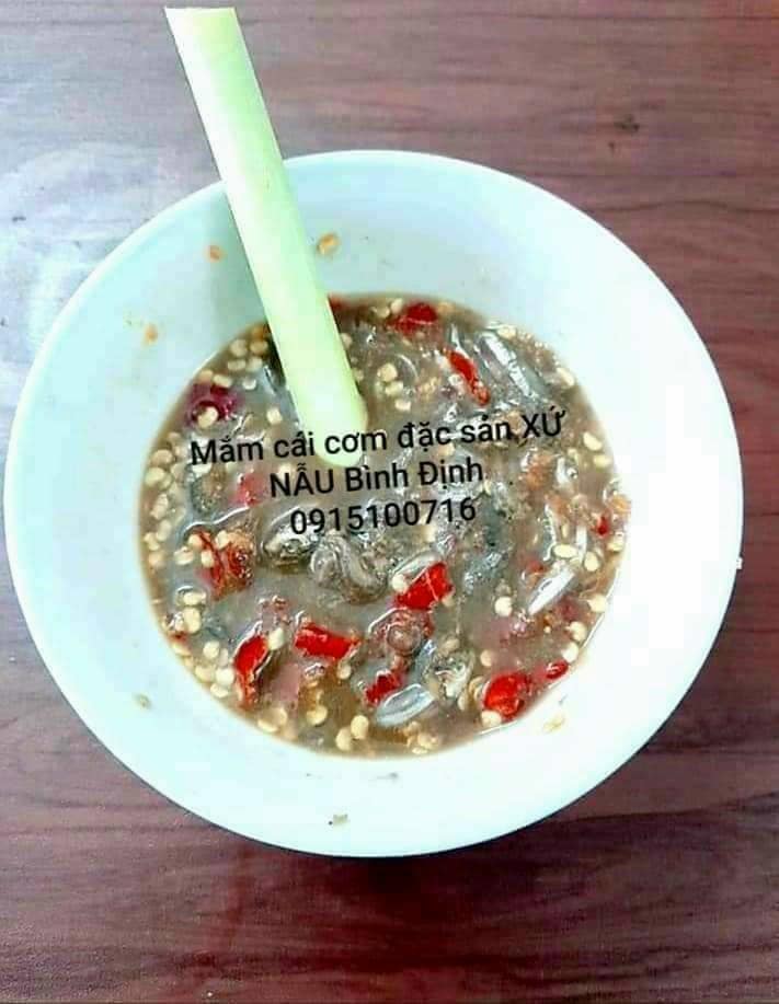 [HCM]MẮM CÁ CƠM BÌNH ĐỊNH ĐẶC SẢN XỨ NẪU 500gr