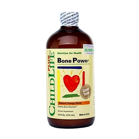 Childlife Bone Power, hỗ trợ bổ sung canxi, vitamin D, kẽm và magie