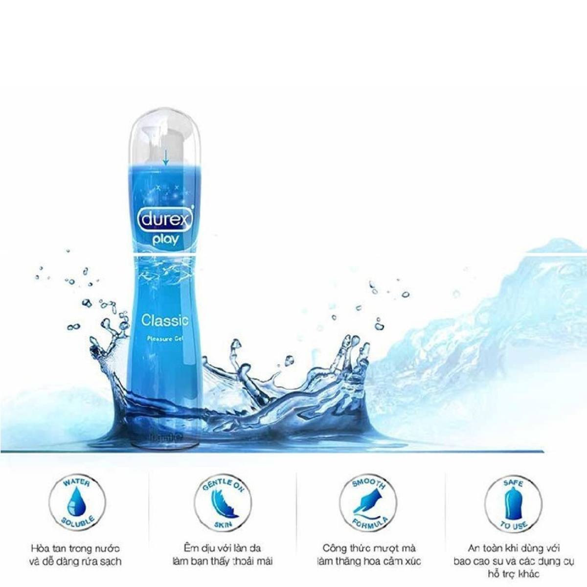 [HCM]Gel bôi trơn Durex Play Classic 50ml