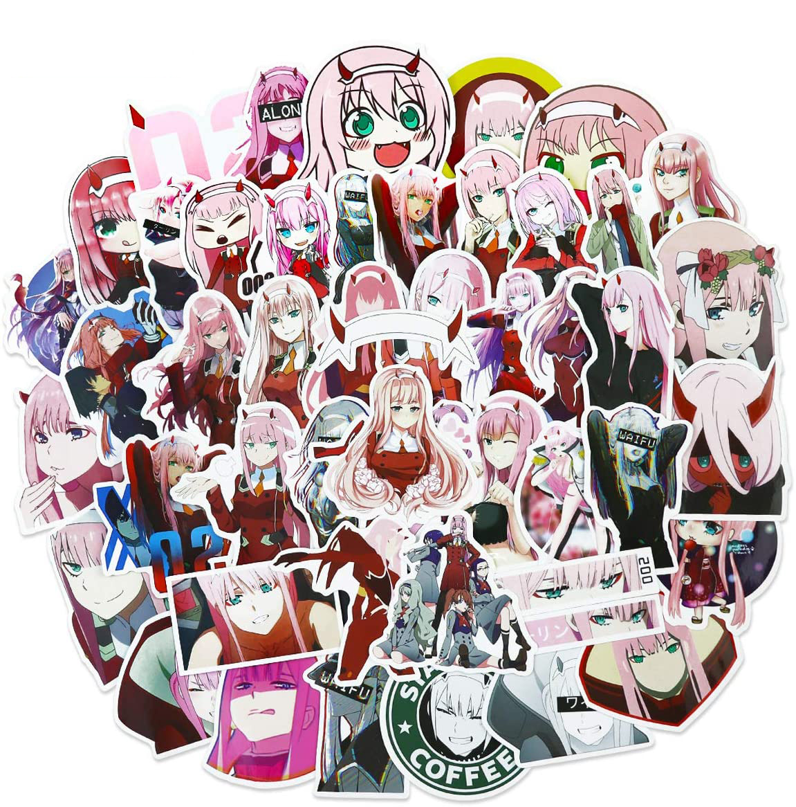 Set 30-60 Sticker Darling In The FranXX