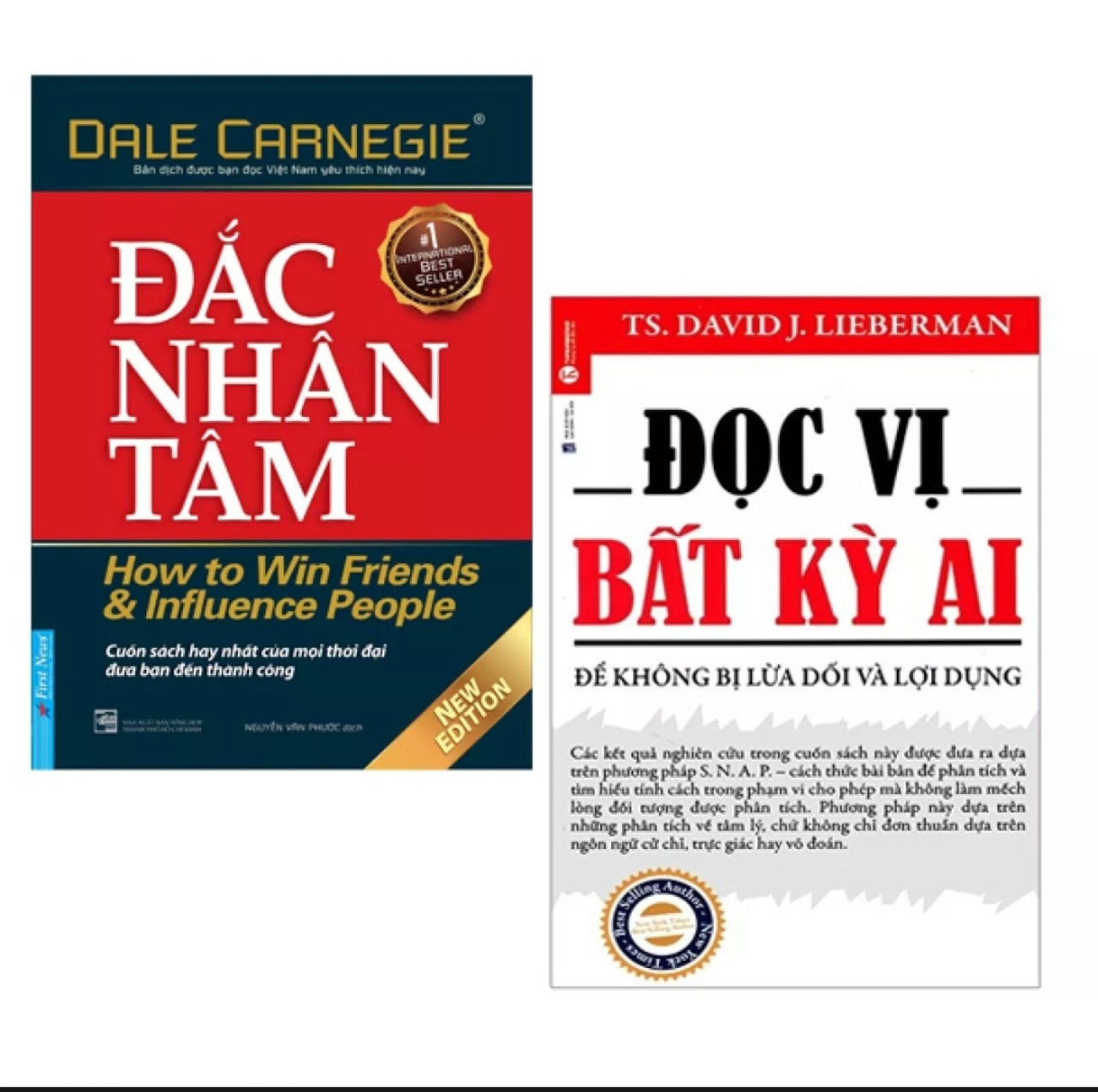 Combo 2q: Đắc Nhân Tâm + Đọc vị bất kỳ ai