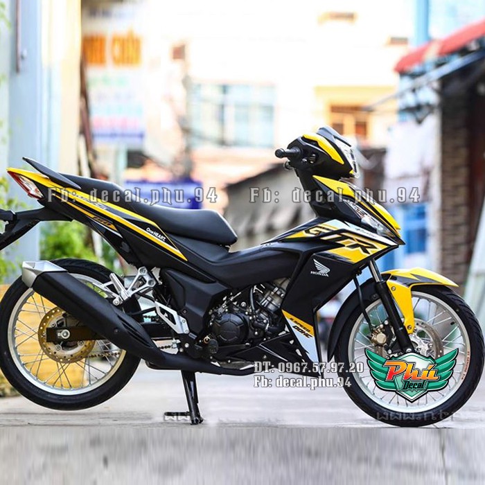 Tem rời Winner GTR đen vàng (P)