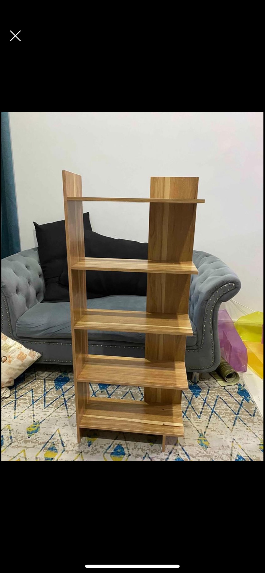 KỆ GỖ GÓC TƯỜNG 5 TẦNG