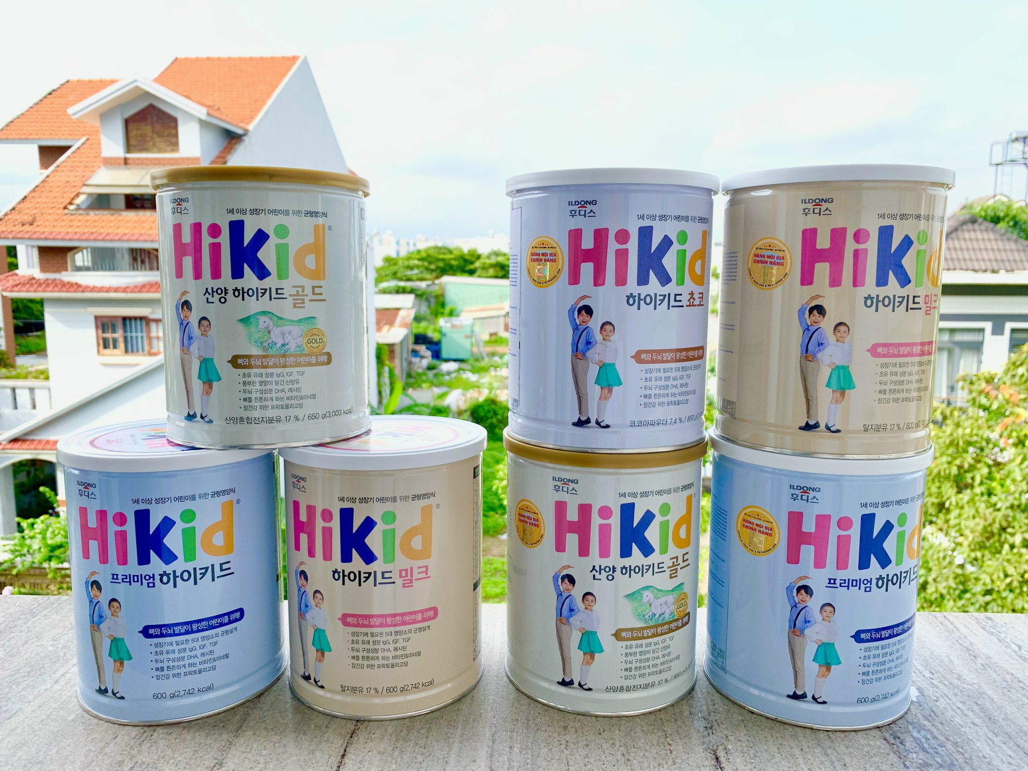 (Giảm giá 1 tuần) Sữa dê núi Hikid Gold 650g