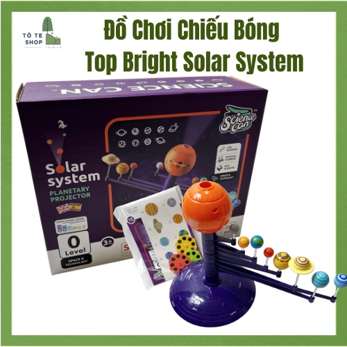 Bộ đồ chơi chiếu bóng mô hình Hệ mặt trời