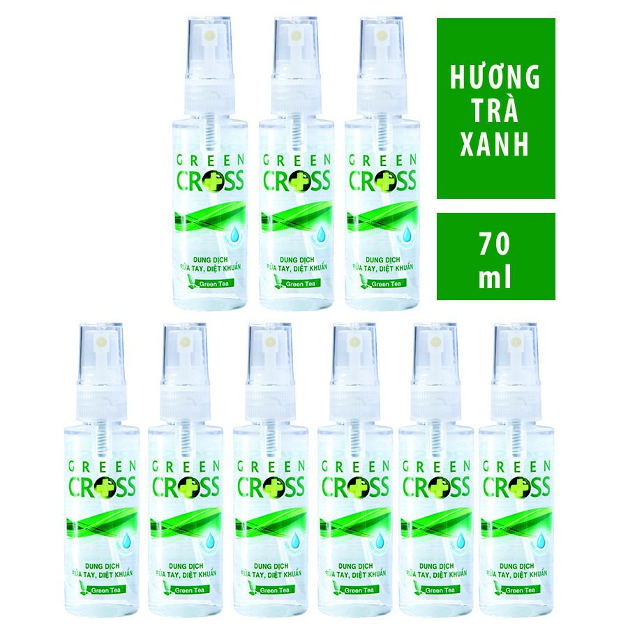 Xịt rửa tay diệt khuẩn Grencroos chai 70ml