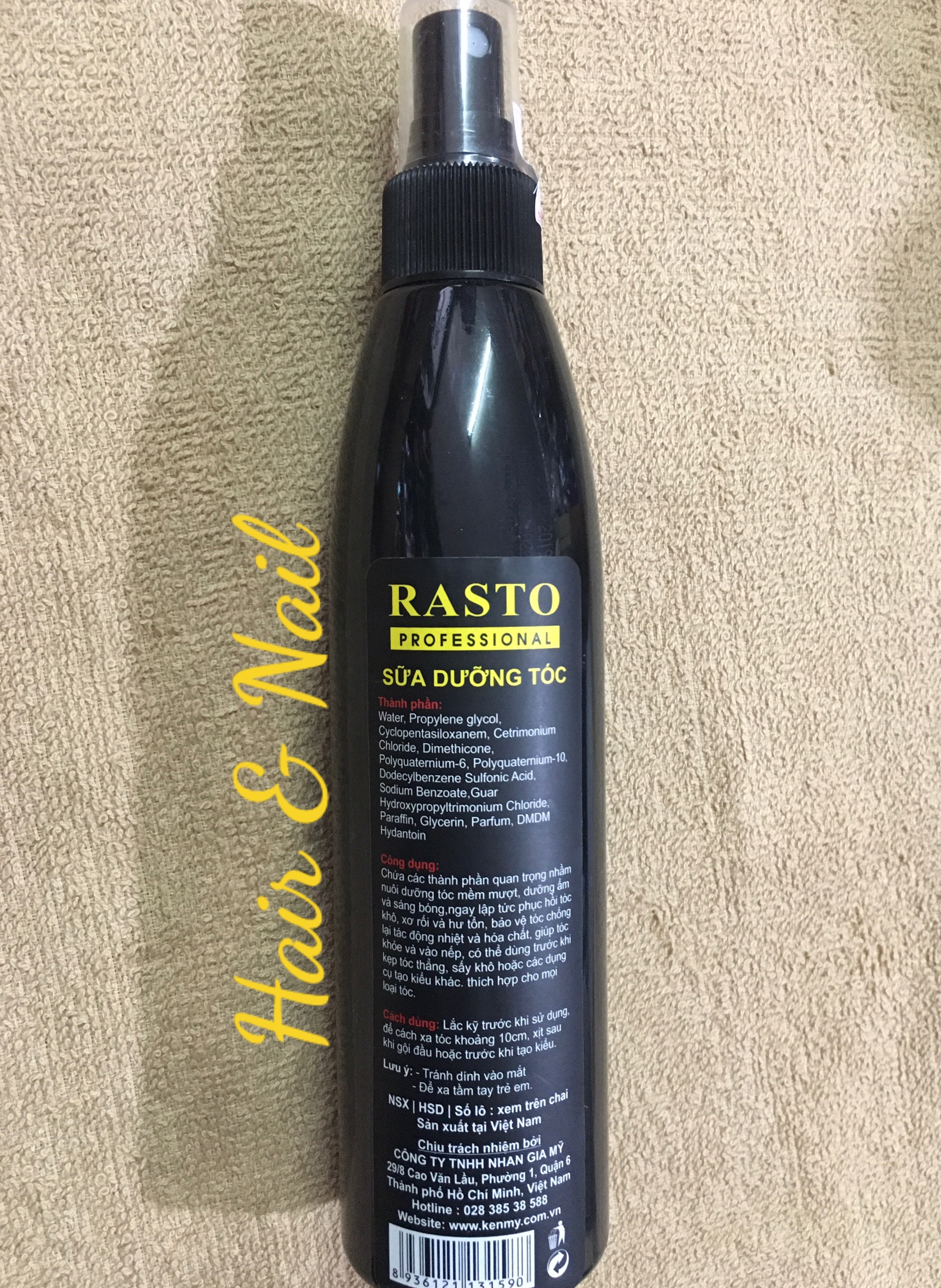 Sữa dưỡng tóc RASTO - 250ml