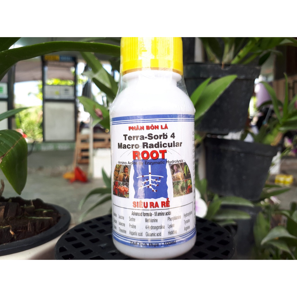 Phân bón lá cao cấp siêu ra rễ terra -sorb 4 root 100ml