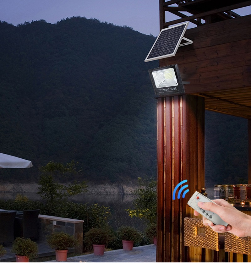 Đèn led pha năng lượng mặt trời 150w - Đèn NLMT 150W