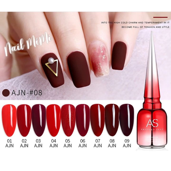 Sơn Gel AS mã AJN chai đỏ 15ml