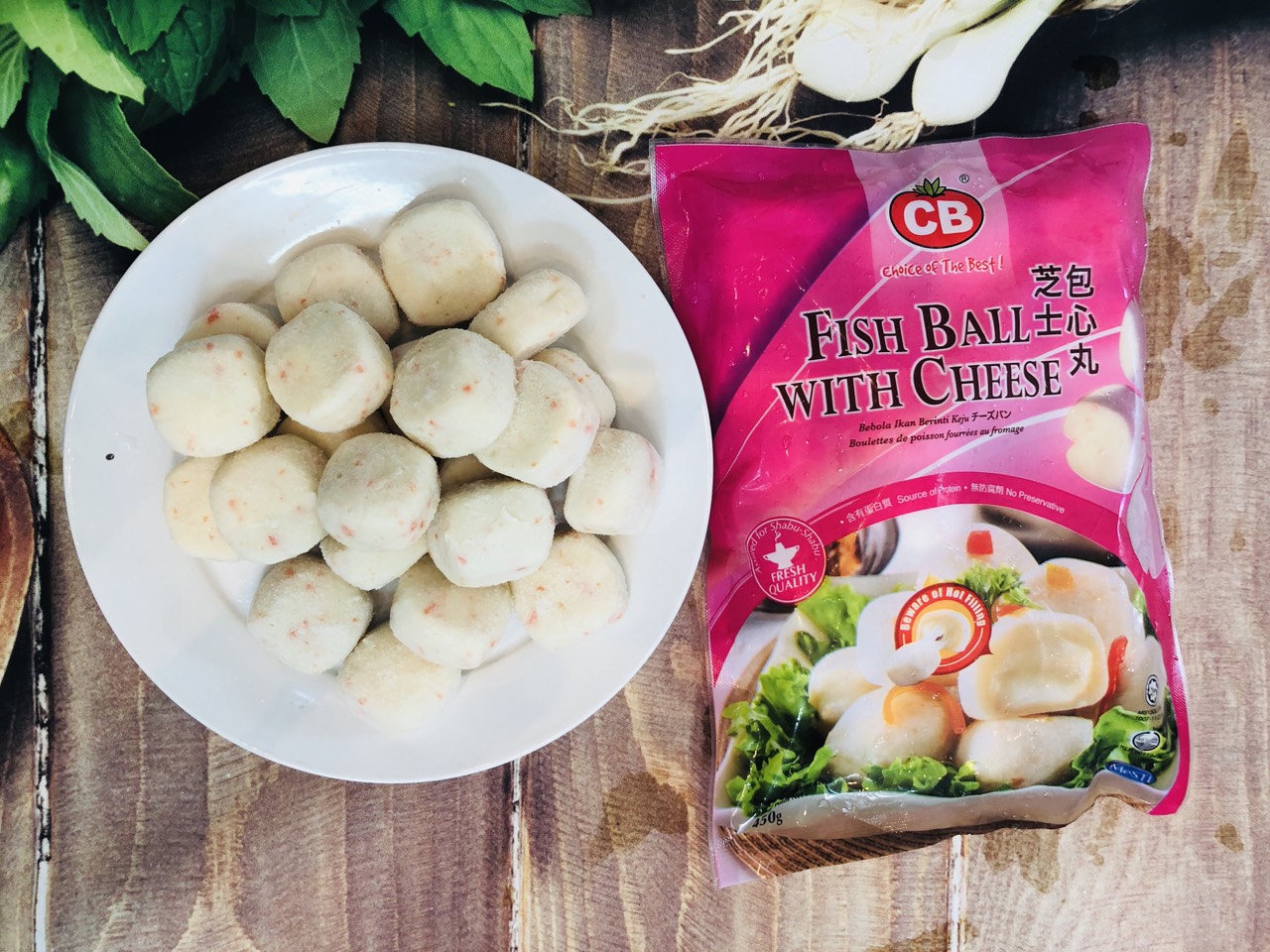 100g cá viên Phô mai CB siêu ngon