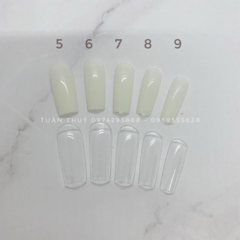 Móng úp lẻ size chuẩn phom HSM