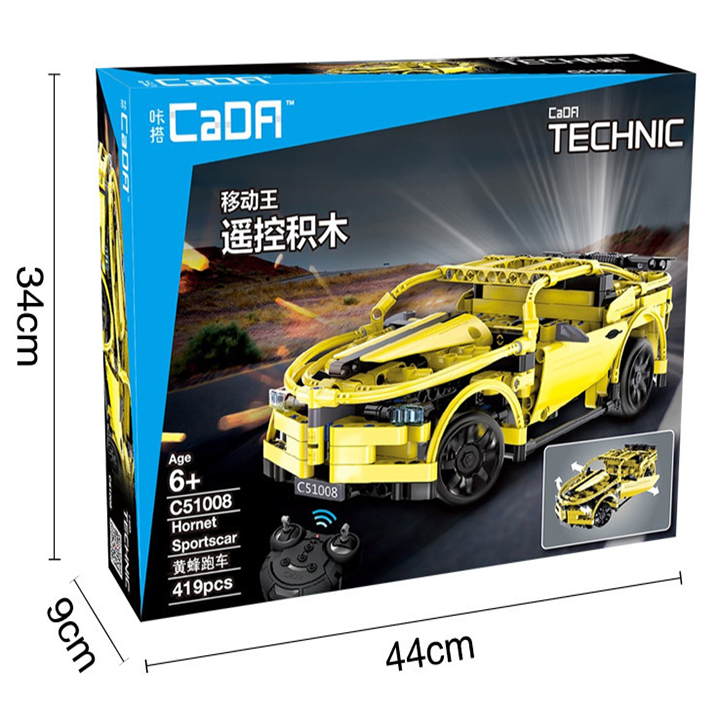 [HCM]Lắp Ráp Siêu Xe Điều Khiển Pin Sạc 51008