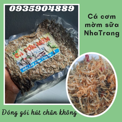 Cá Cơm Mờm Sữa Trắng 1kg - Khô Cá Cơm Đặc Sản Nha Trang