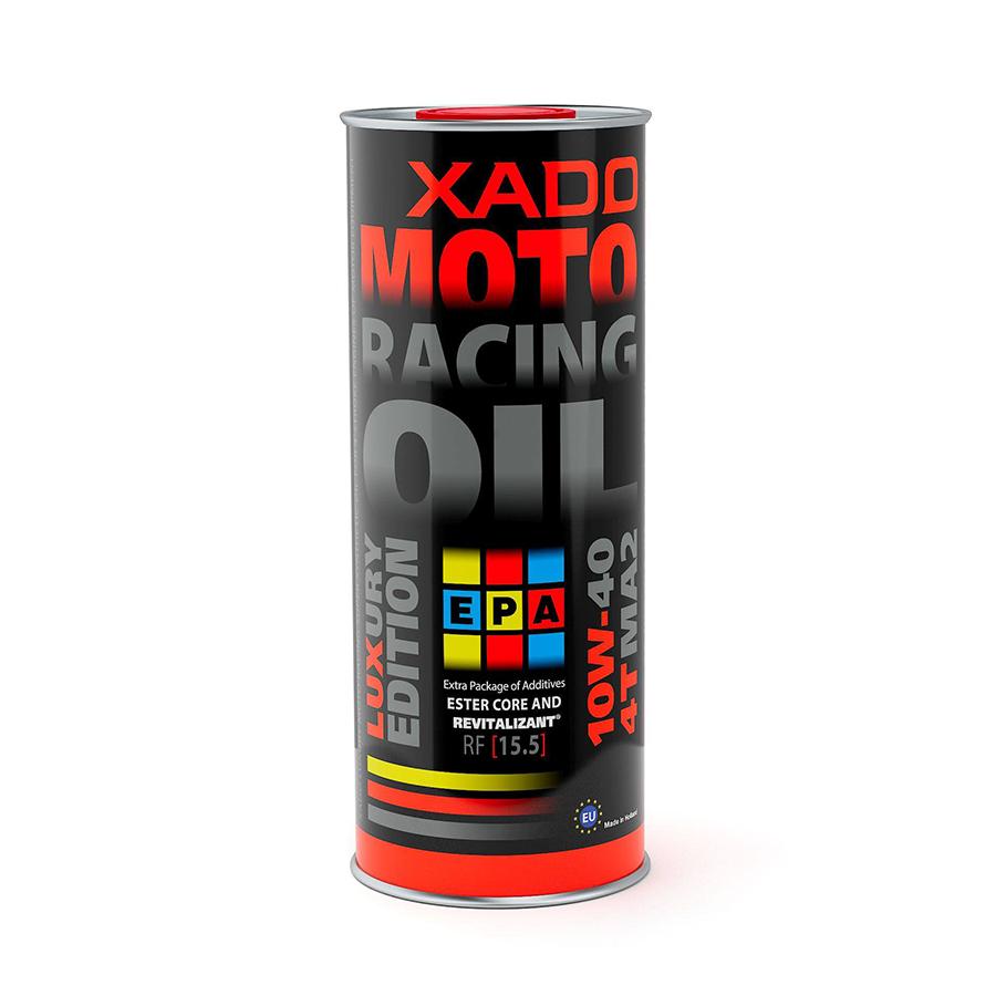 Combo 1l1 Nhớt siêu cao cấp xado Moto Racing Oil 10w40 (XADO)