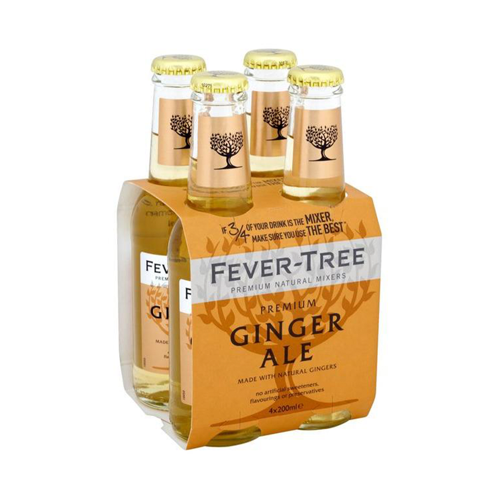 Thùng 24 Chai Fever Tree Premium Ginger Ale Tonic