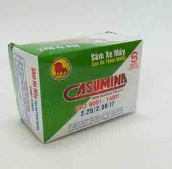 Ruột (săm) Casumina 2.25/2.50-17 (ruột cao su vỏ trước)