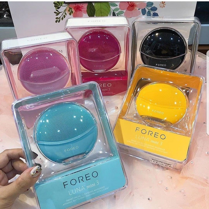 [BẢO HÀNH TẠI VN🔥TẶNG CỦ SẠC🔥] Máy Rửa Mặt Foreo Luna Mini 3 Chính Hãng