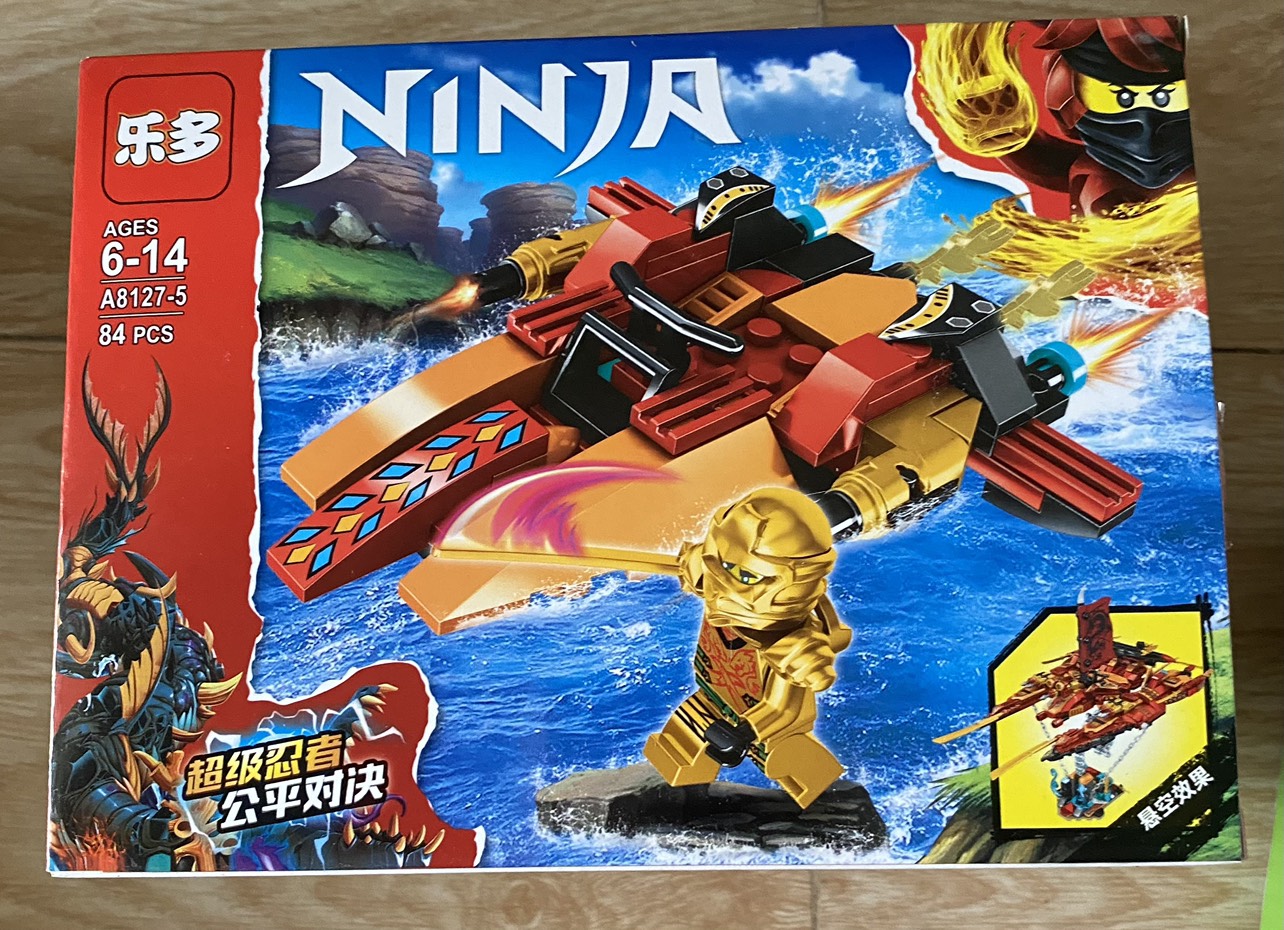 Bộ ráp hình Non-Lego Ninja mẫu A8117
