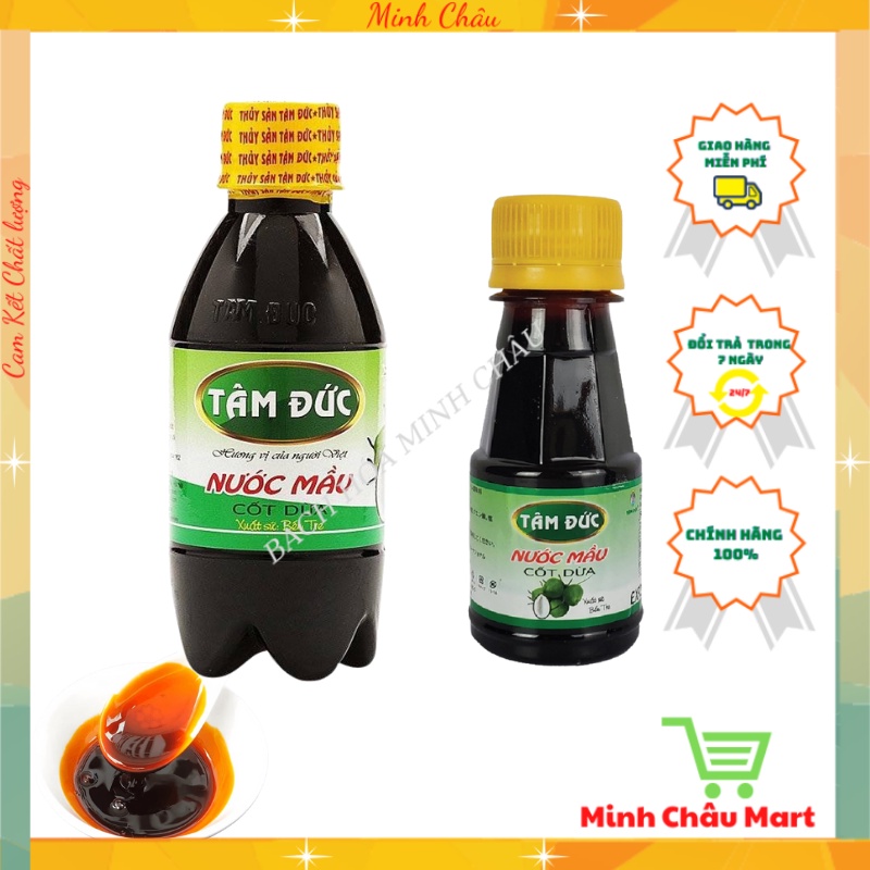 Nước Hàng/ Nước Mầu Cốt Dừa Tâm Đức 100g - 300g