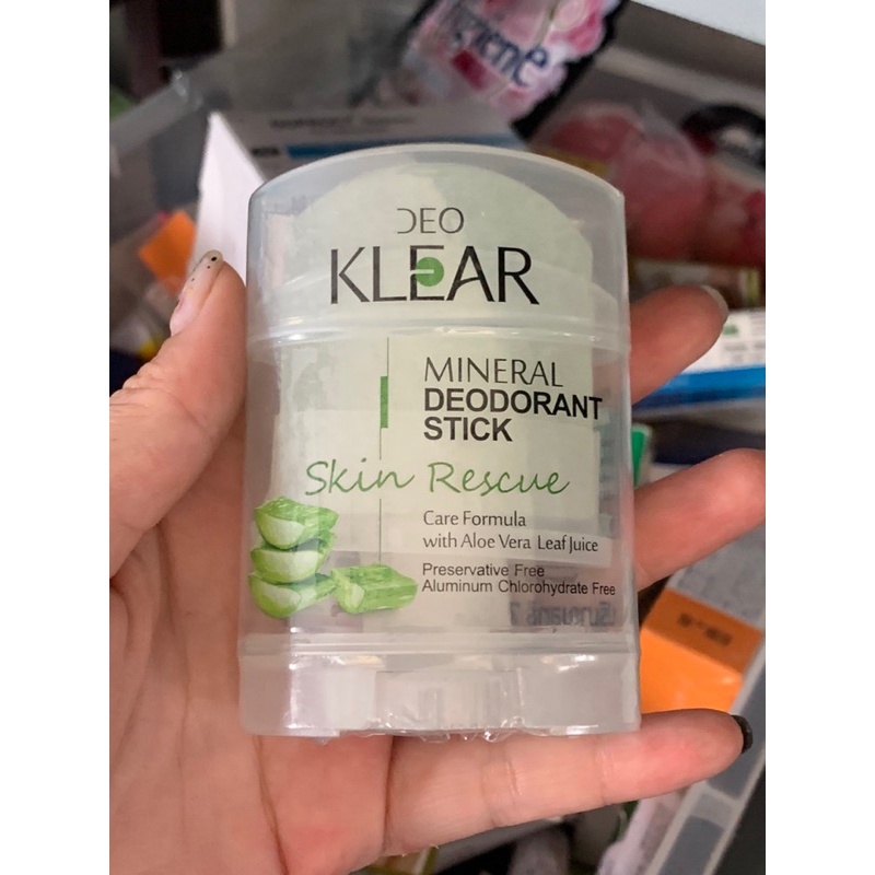[CHÍNH HÃNG] Lăn Khử Mùi Đá Khoáng DEO KLEAR 70gr MINERAL DEODORANT STICK [5 Mùi Đặc Trưng]