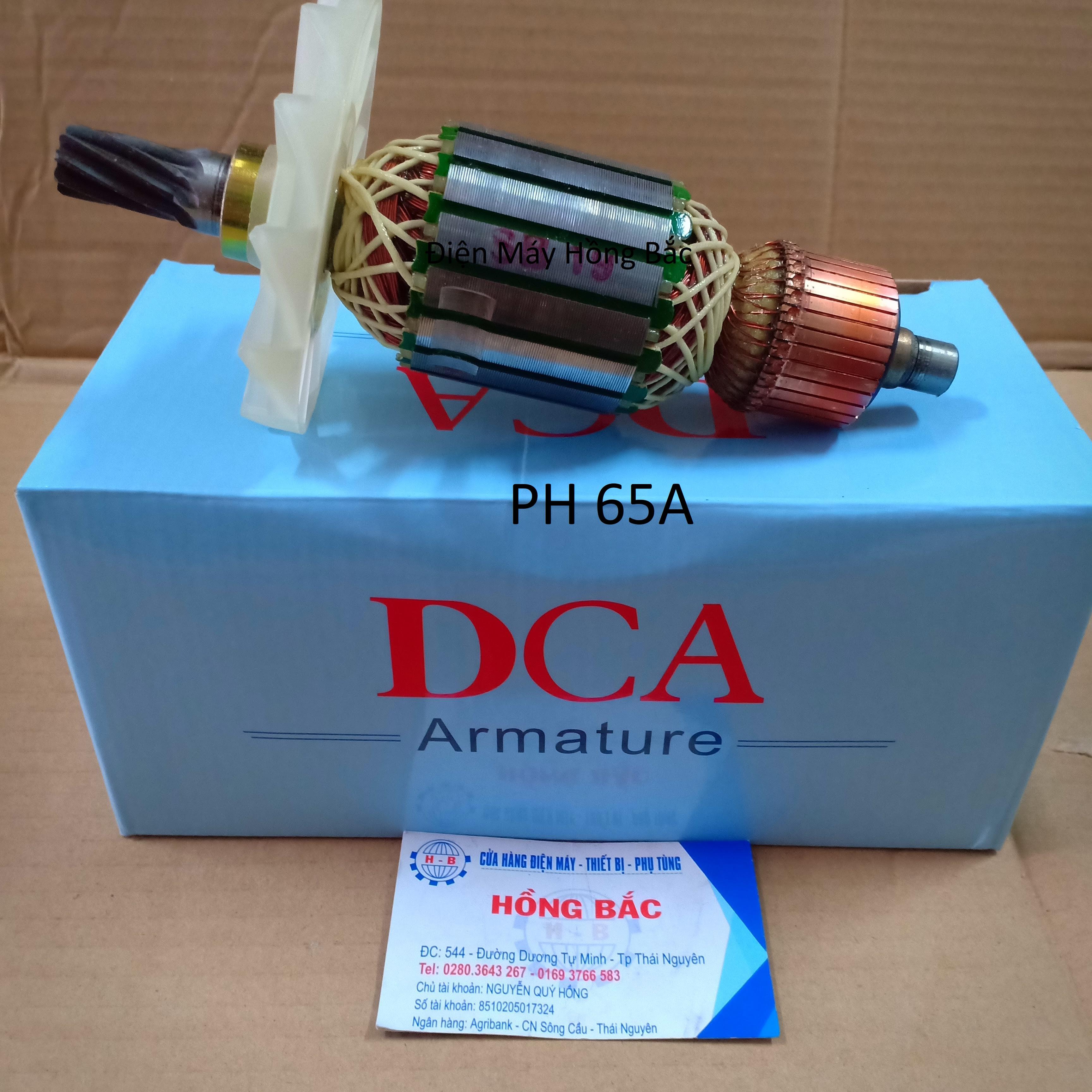 Rotor máy đục bê tông PH65A - Ro PH65 DCA  9 Răng - Dây đồng