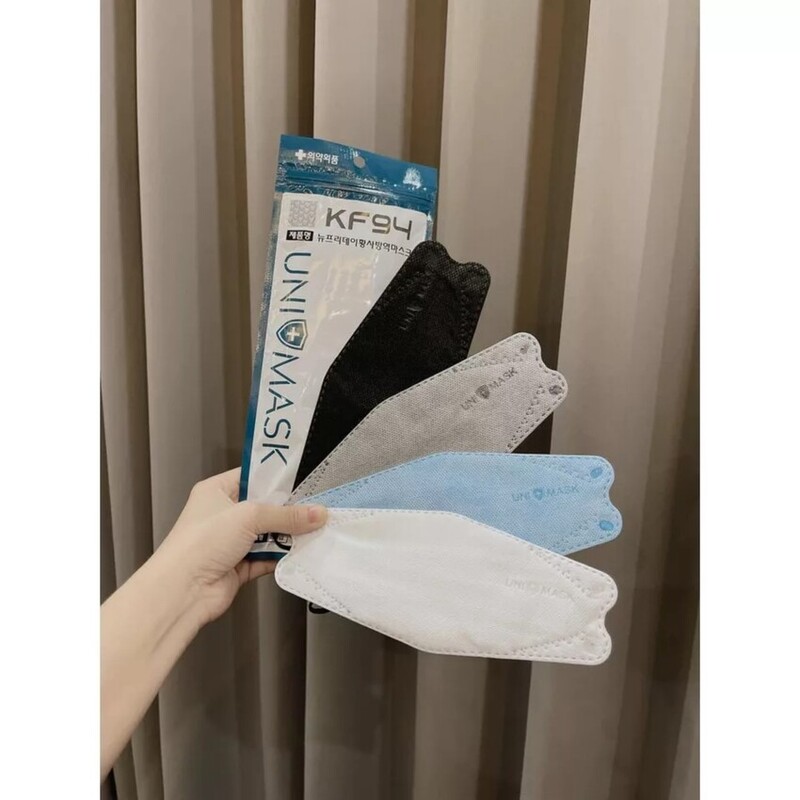 Combo 50c Khẩu Trang 4D KF94 CHÍNH HÃNG UNIMASK