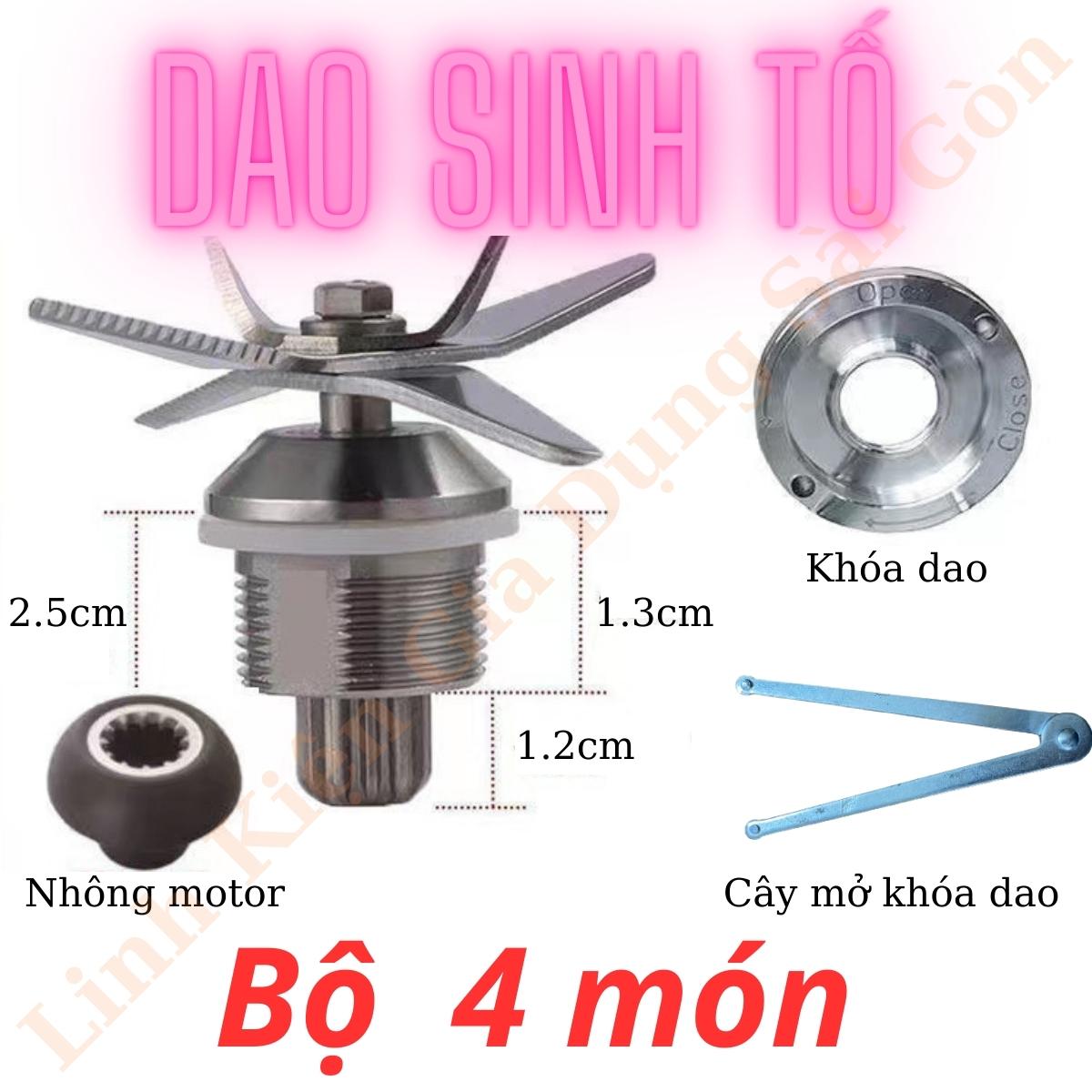 Máy xay sinh tố công nghiệp linh phụ kiện gồm ca, cối xay, ly nhựa 2 lít, nắp đậy ly xay, nhông, khóa dao, đế đỡ lưỡi dao, motor dây đồng, phớt và bạc đạn, vòng bi, hàng chính hãng JTC  Omniblend V