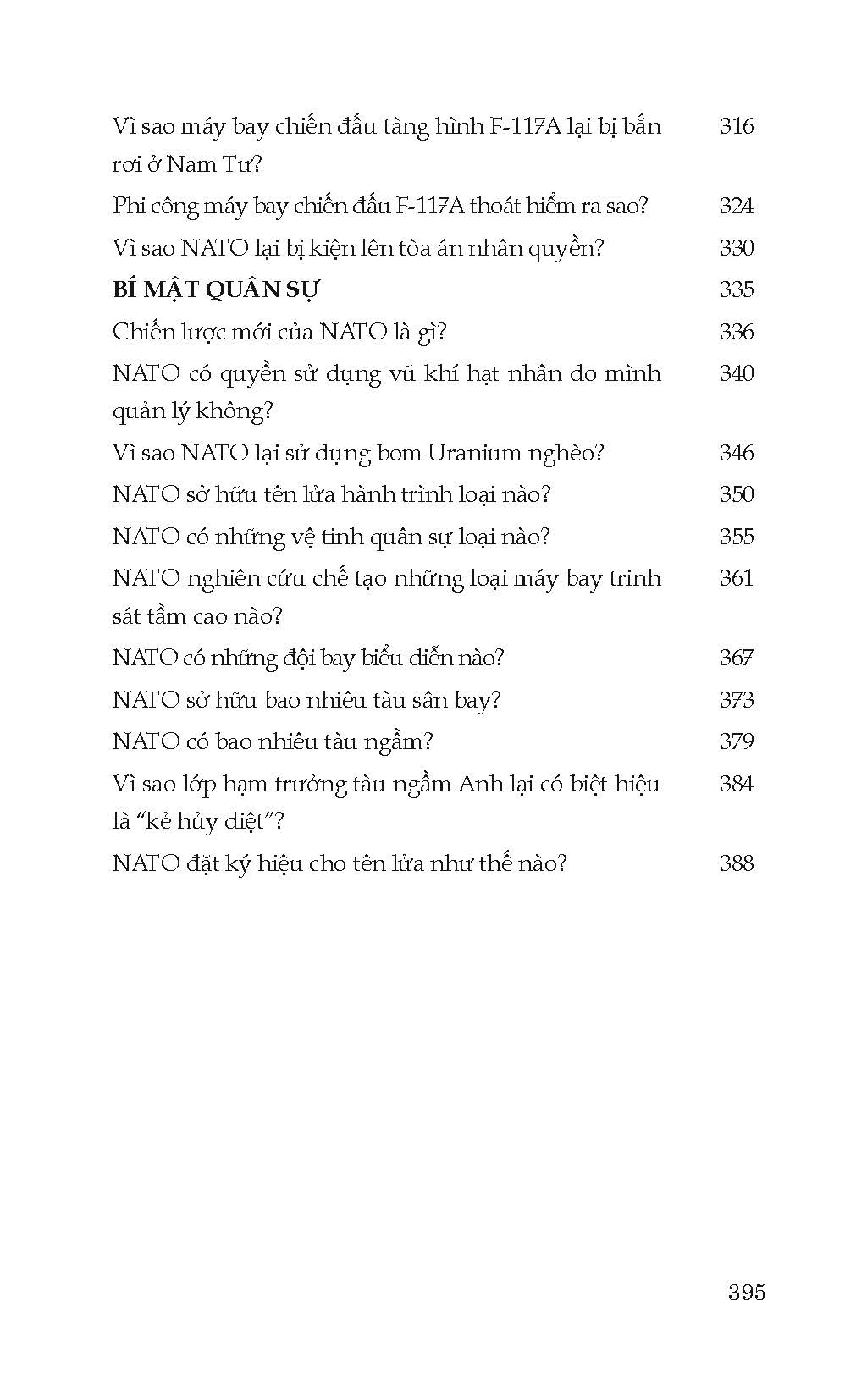 Những bí mật bạn chưa biết - NATO