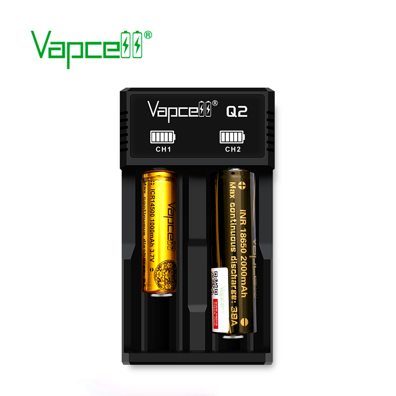 Sạc đơn VAPCELL Q2S-C sạc được các loại pin sạc Điện Pin