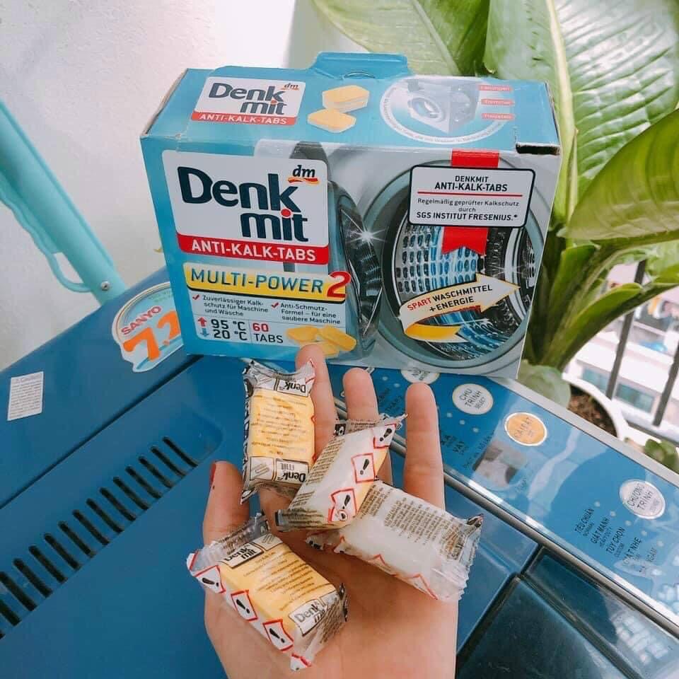 COMBO 4 VIÊN TẨY LỒNG MÁY GIẶT DENKMIT ĐỨC