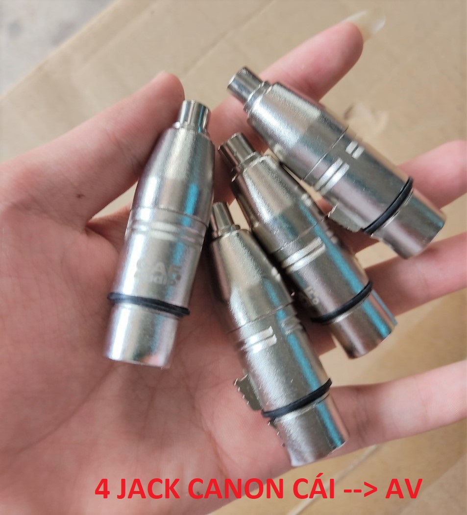 JACK CANON CHUYỂN SANG AV CÁC LOẠI
