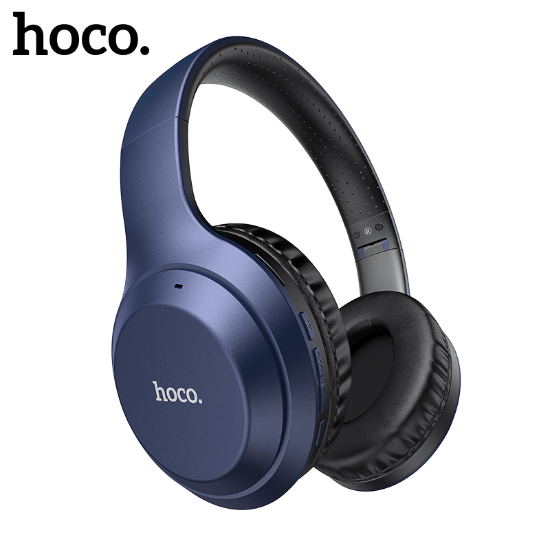 HOCO W30 Universal Foldable Headphones Bluetooth 5.0 Noise Cancelling Headset Support Tf Card With Mic