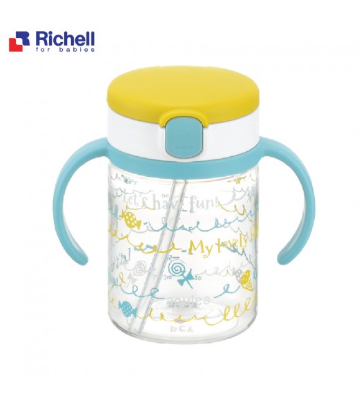BÌNH ỐNG HÚT AQ RICHELL 200ML VÀNG SWEET