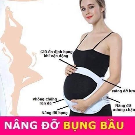 Đai đỡ bụng bà bầu