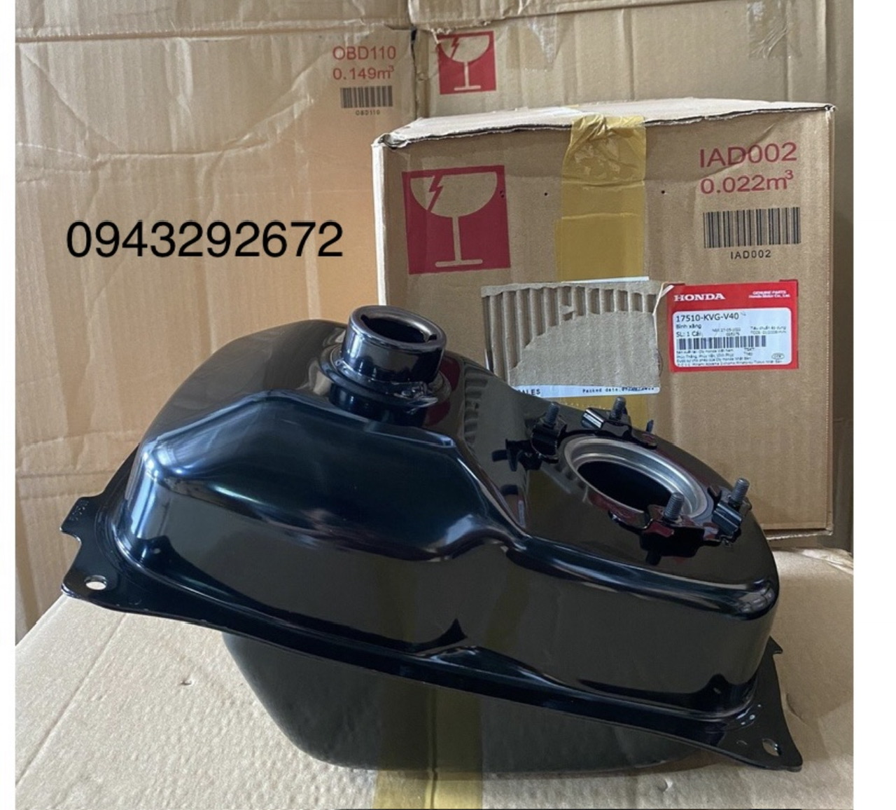 Bình Xăng Air Blade 110 ( 2011 > 2012 ) Béo Honda ( 17510KVGV40 )