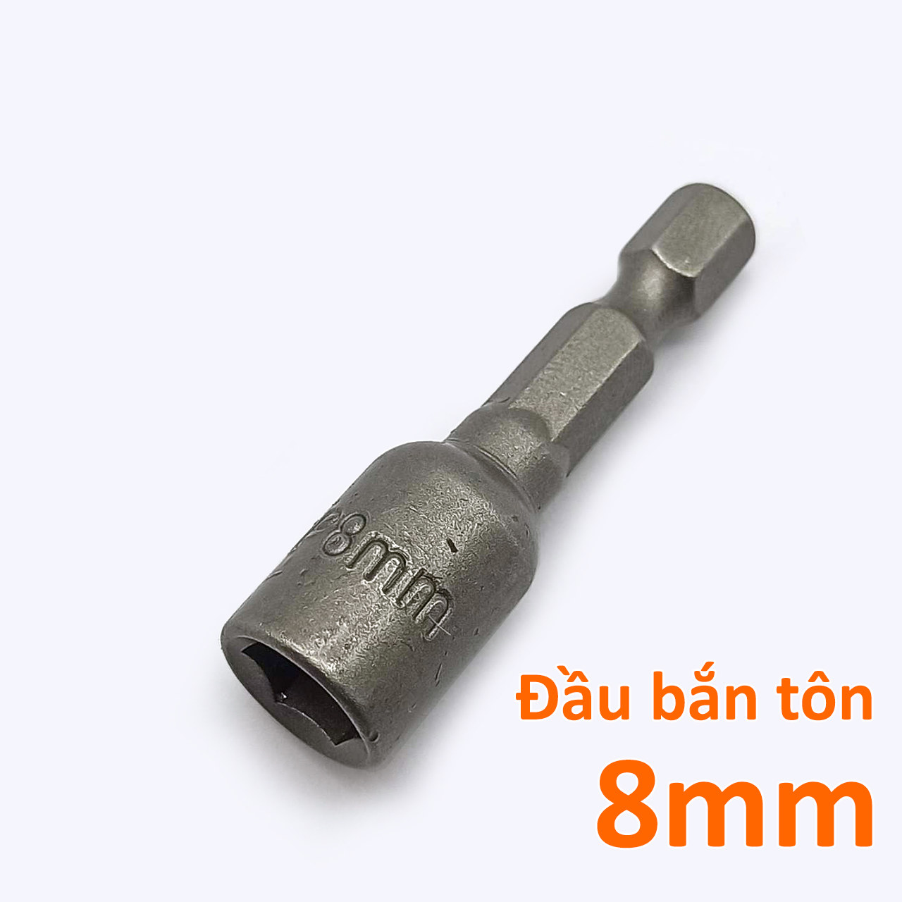 Đầu bắn tôn,đầu chụp vít tôn 8mm có nam châm chân lục giác 6.35mm ...