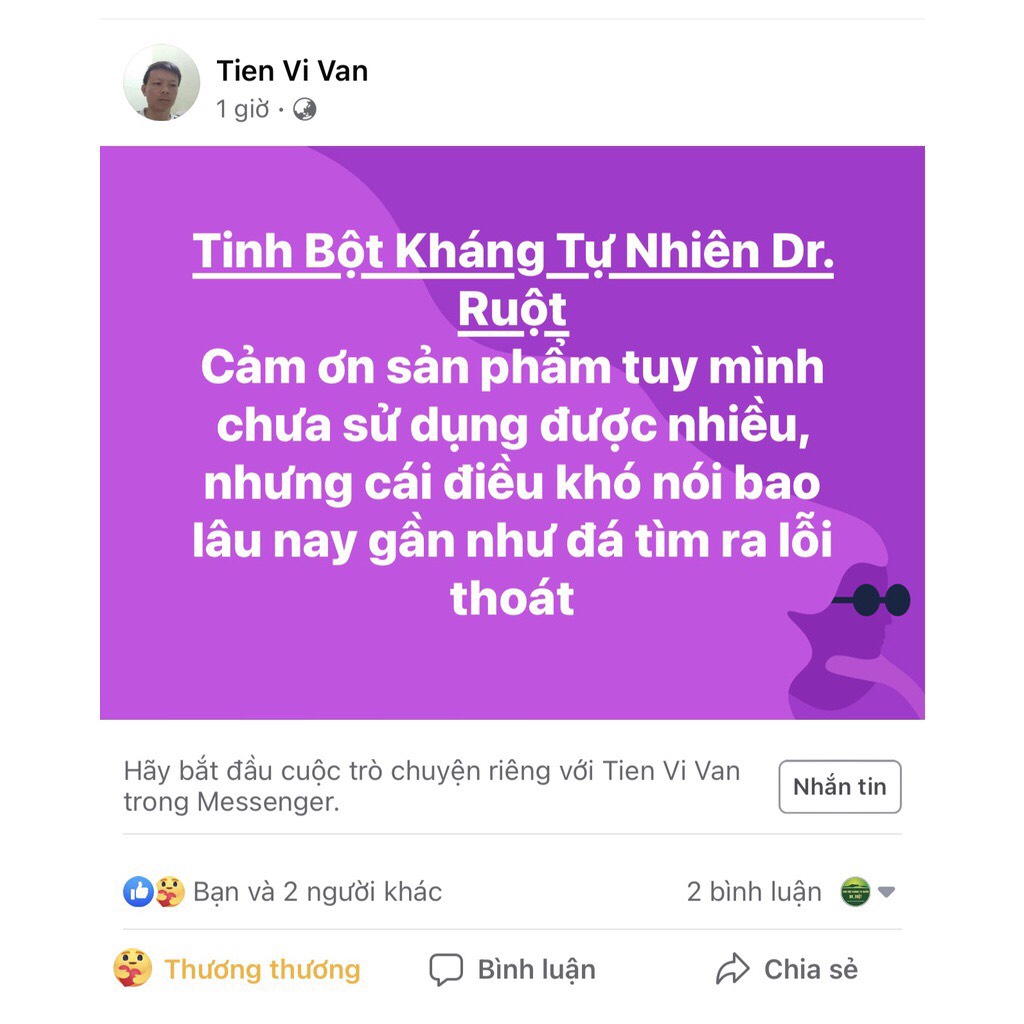 Combo 3 Hộp Tinh Bột Kháng Hàm Lượng Cao