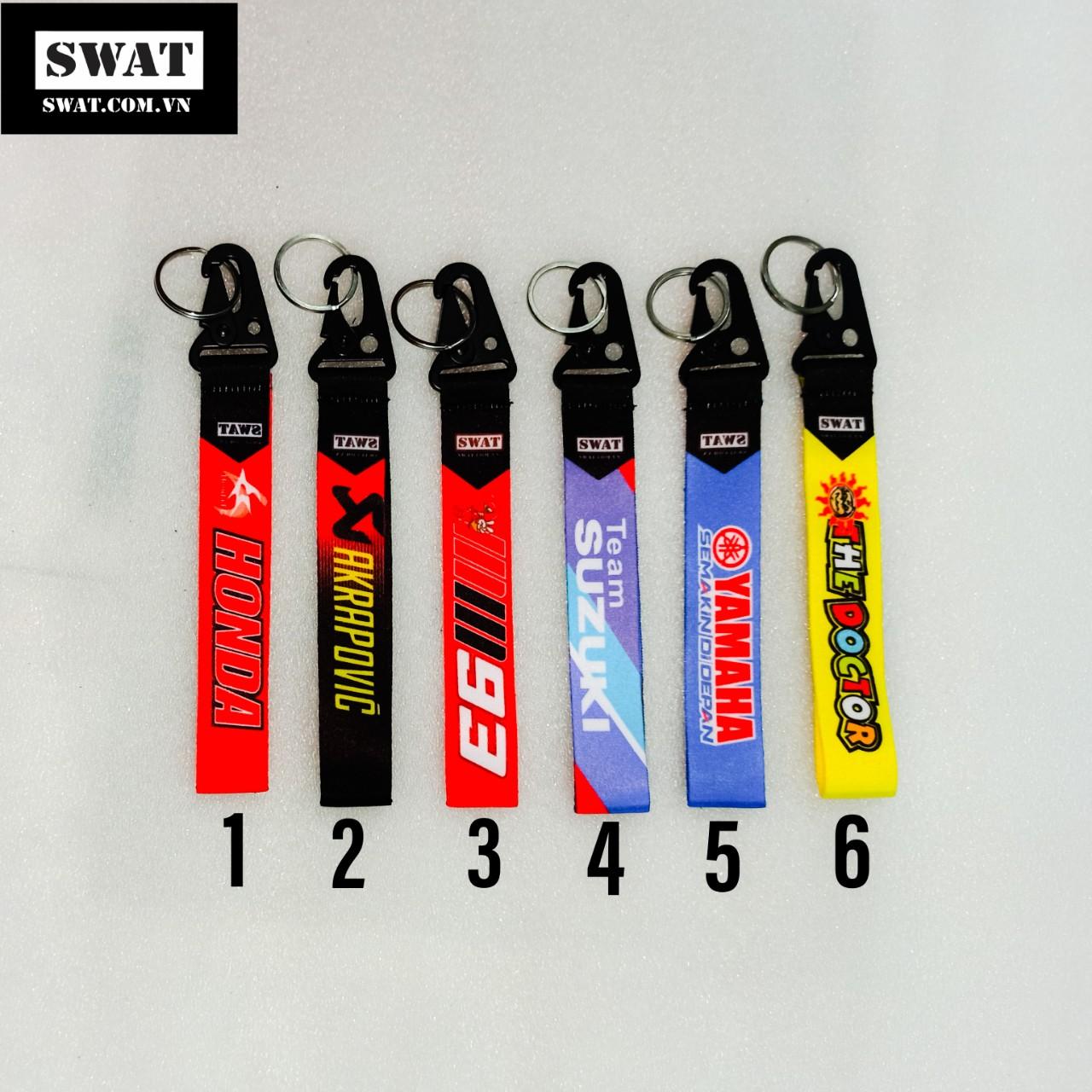 Móc khóa dây cao cấp (ĐẦU SẮT - DÂY SATIN)