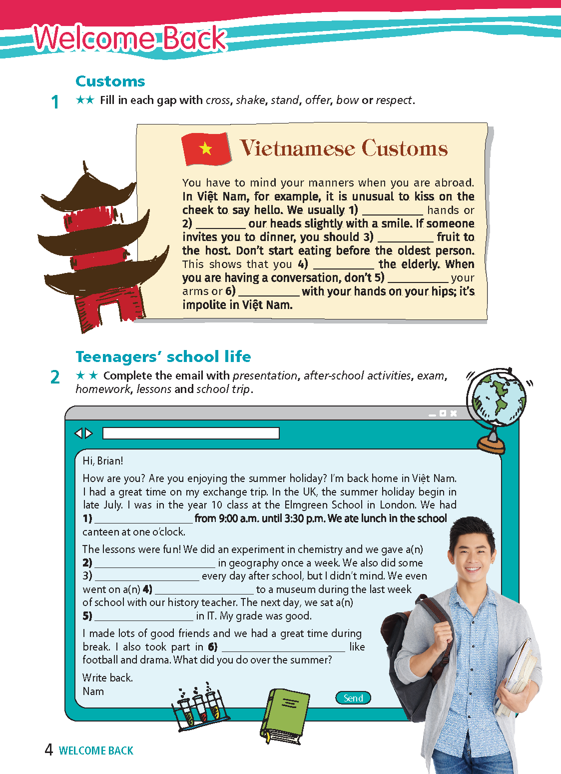 Sách - Dtpbooks - Tiếng Anh 9 Right On! - Workbook (Sách bài tập)